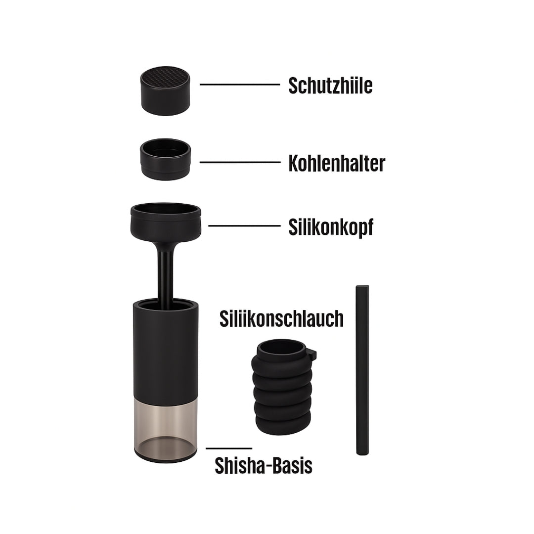 Shisha to Go™ Die tragbare Wolke